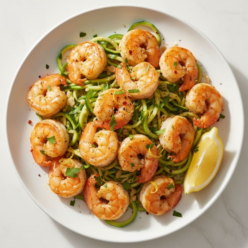 Zesty Garlic Butter Shrimp Scampi