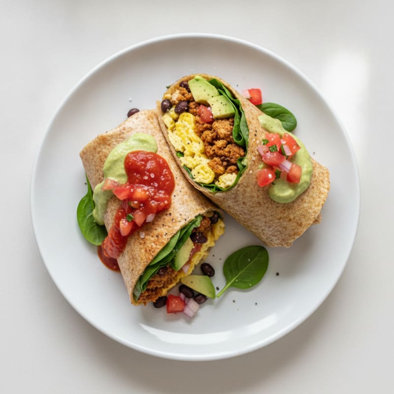 Ultimate Loaded Breakfast Burrito