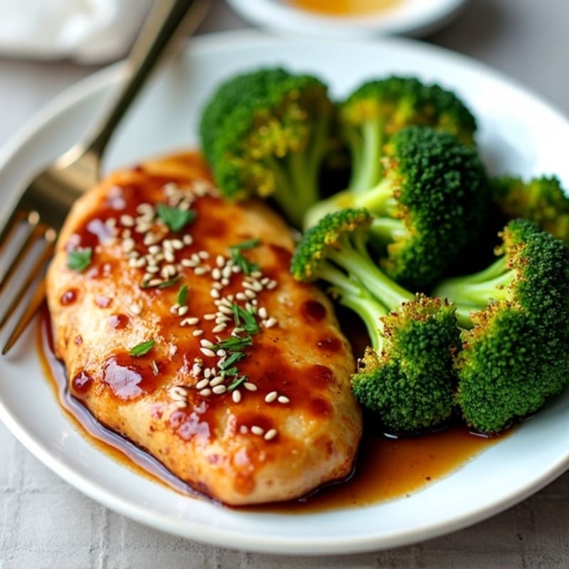Sheet Pan Teriyaki Chicken and Broccoli