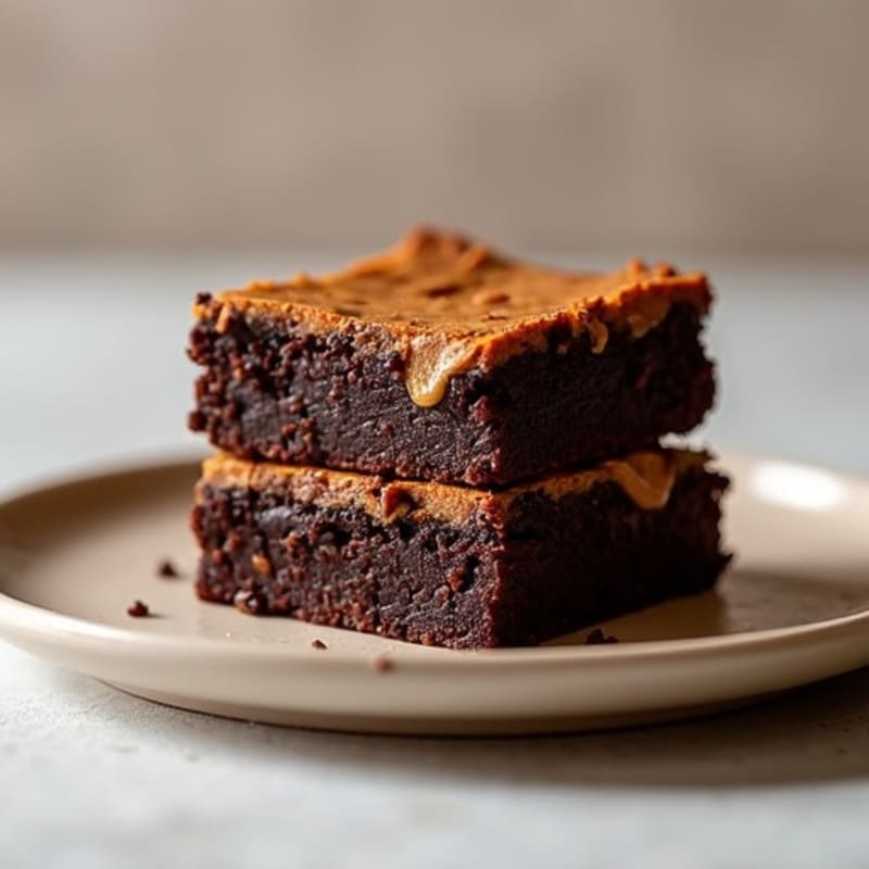 Flourless Dark Chocolate Sweet Potato Brownies