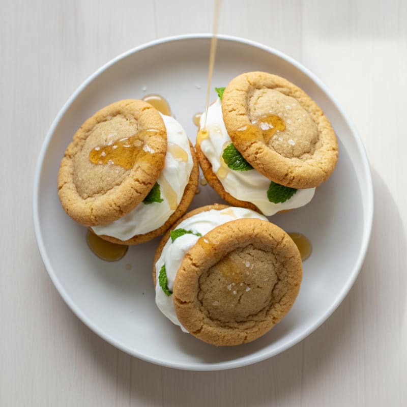 Cookie Ice Cream Sandwiches