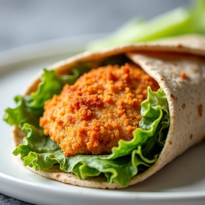 Crispy Buffalo Chicken Wrap