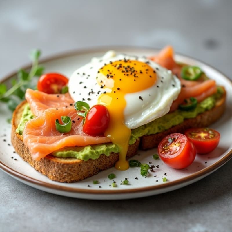 Fresh Creamy Avocado Toast