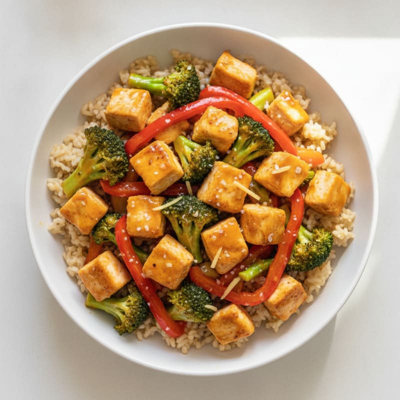 Orange Glazed Chicken Stir-Fry