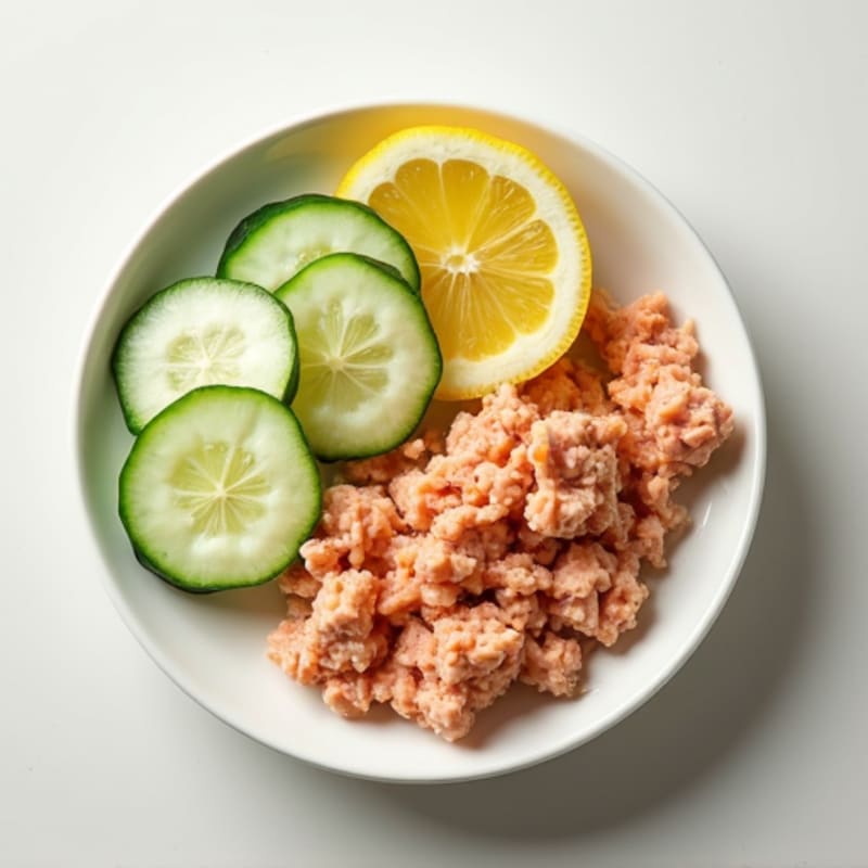 Tuna and Cottage Cheese Protein Plate
