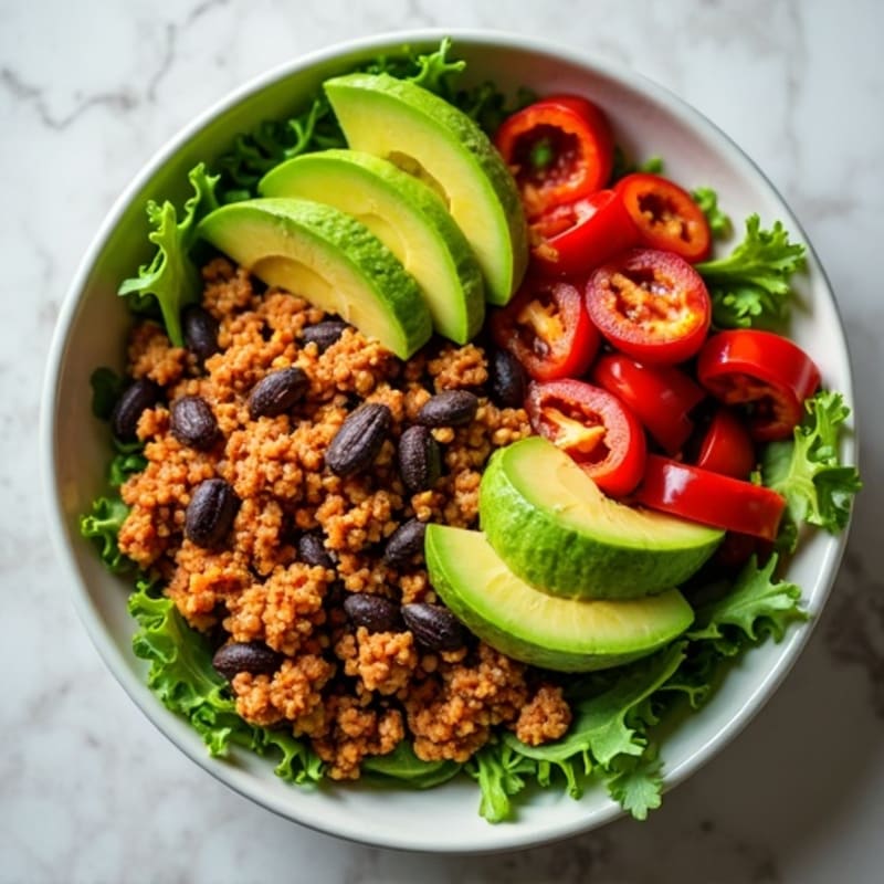 Sheet Pan Chili-Lime Turkey Taco Bowls