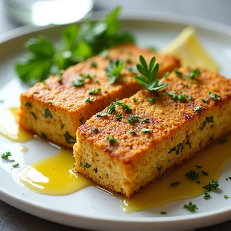 Herb-Crusted Pan-Seared Tofu Steaks