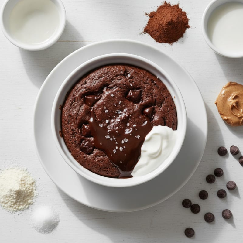 Chocolate Protein Mug Cake