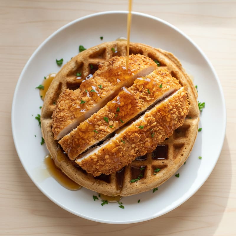 Golden Chicken & Waffles