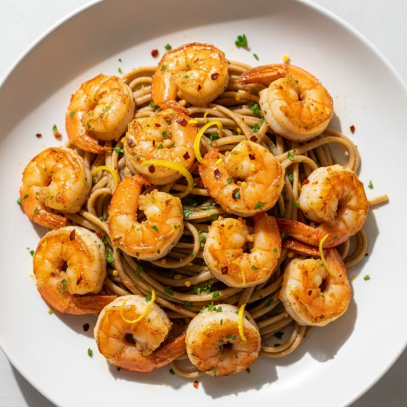 Zesty Garlic Butter Shrimp Scampi