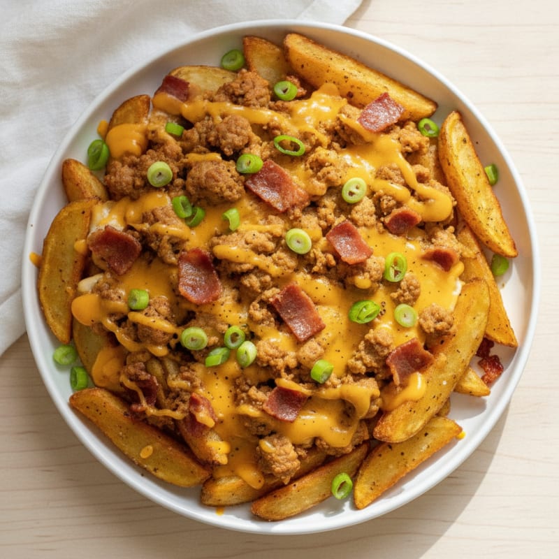 Loaded Bacon Cheese Fries