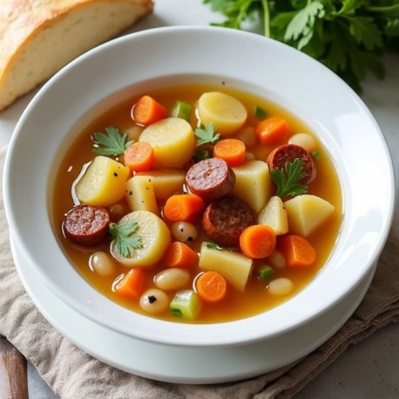 Hearty Potato and Sausage Soup