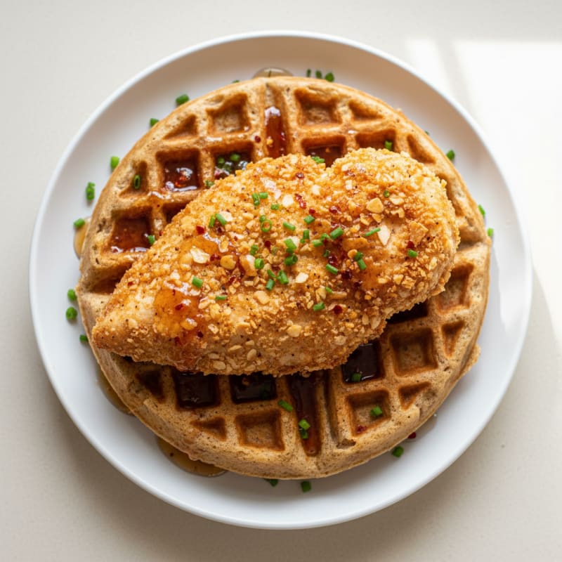 Golden Chicken & Waffles