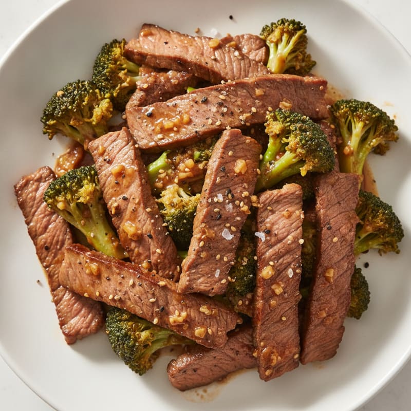 Sesame Beef and Broccoli Stir-Fry