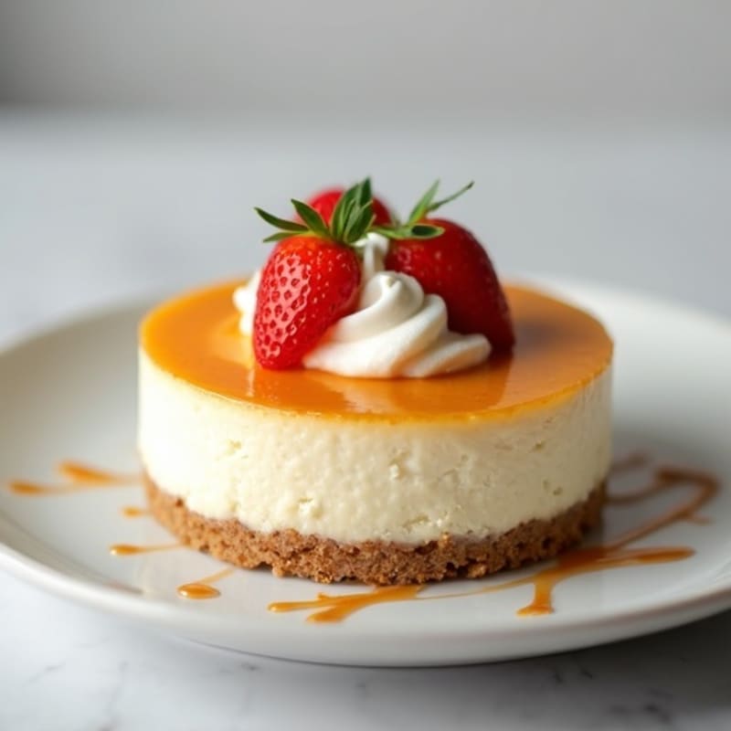Silky Greek Yogurt Protein Cheesecake