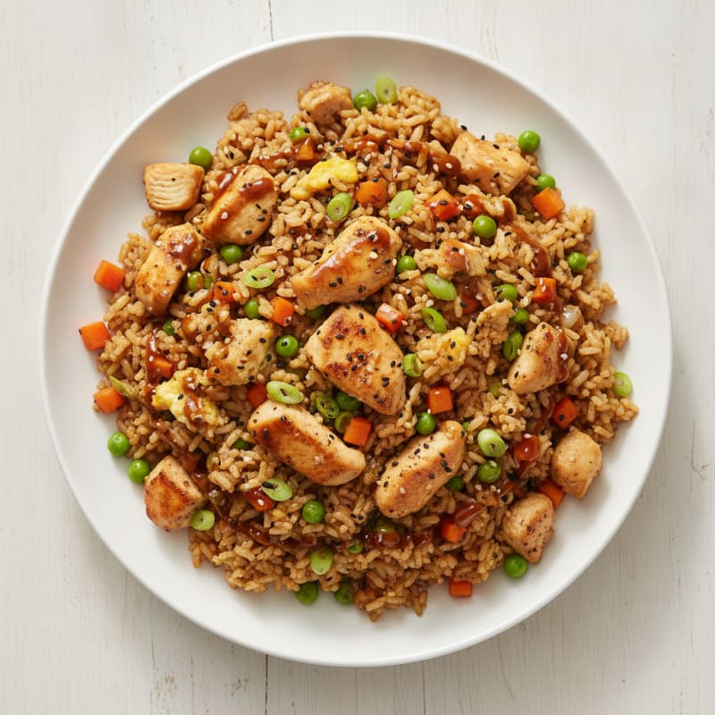 Chicken and Vegetable Fried Rice