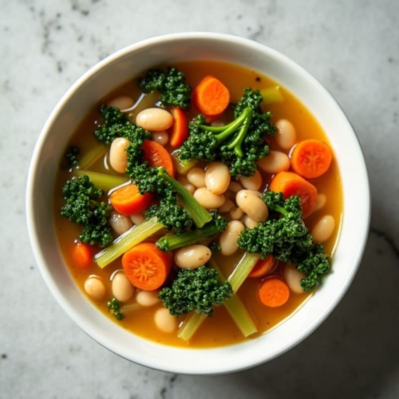 Hearty Kale and White Bean Soup