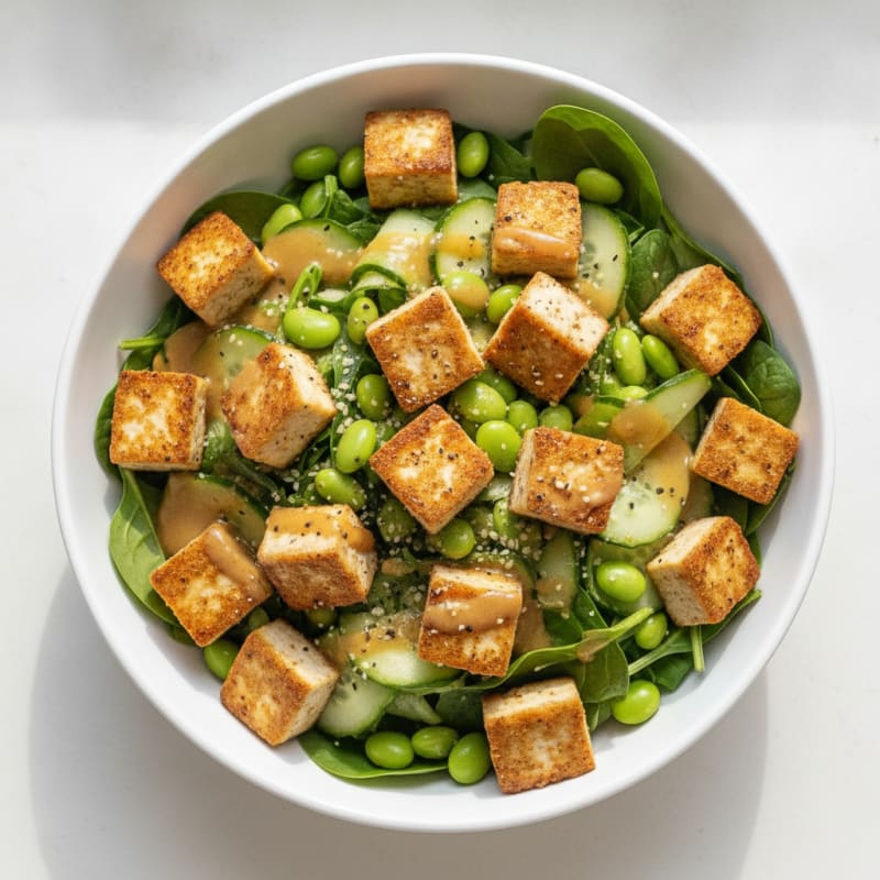 Marinated Tofu Power Bowl