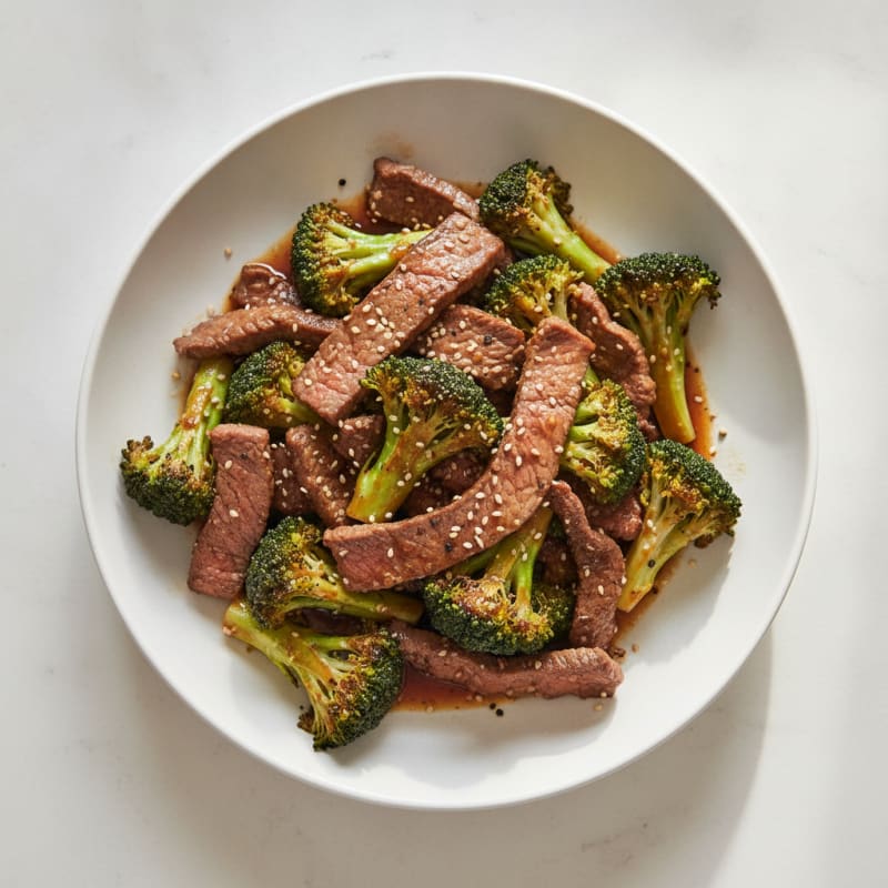 Sesame Beef & Broccoli Stir-Fry