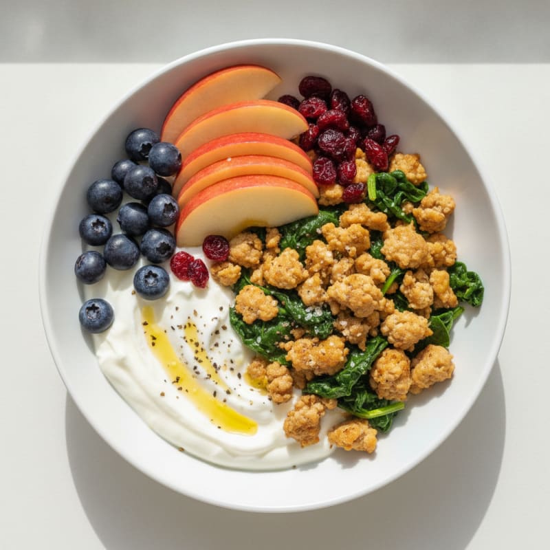 Turkey & Berry Yogurt Bowl