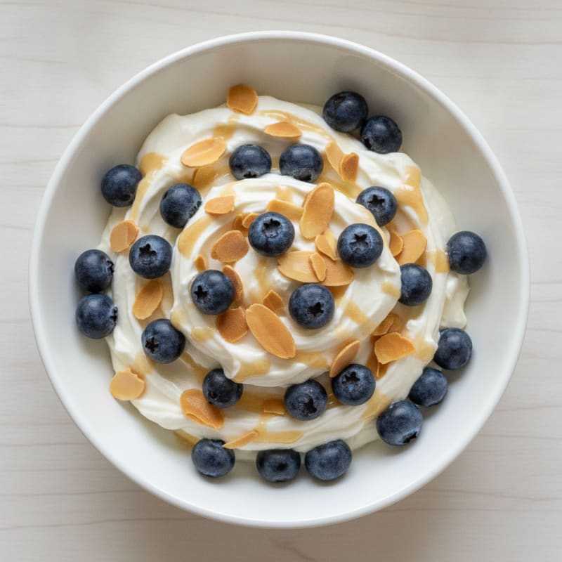 Greek Yogurt Berry Parfait with Protein Powder
