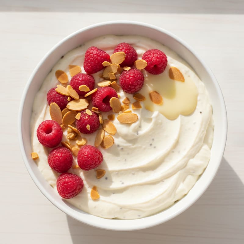 Silky Vanilla Greek Yogurt Protein Pudding