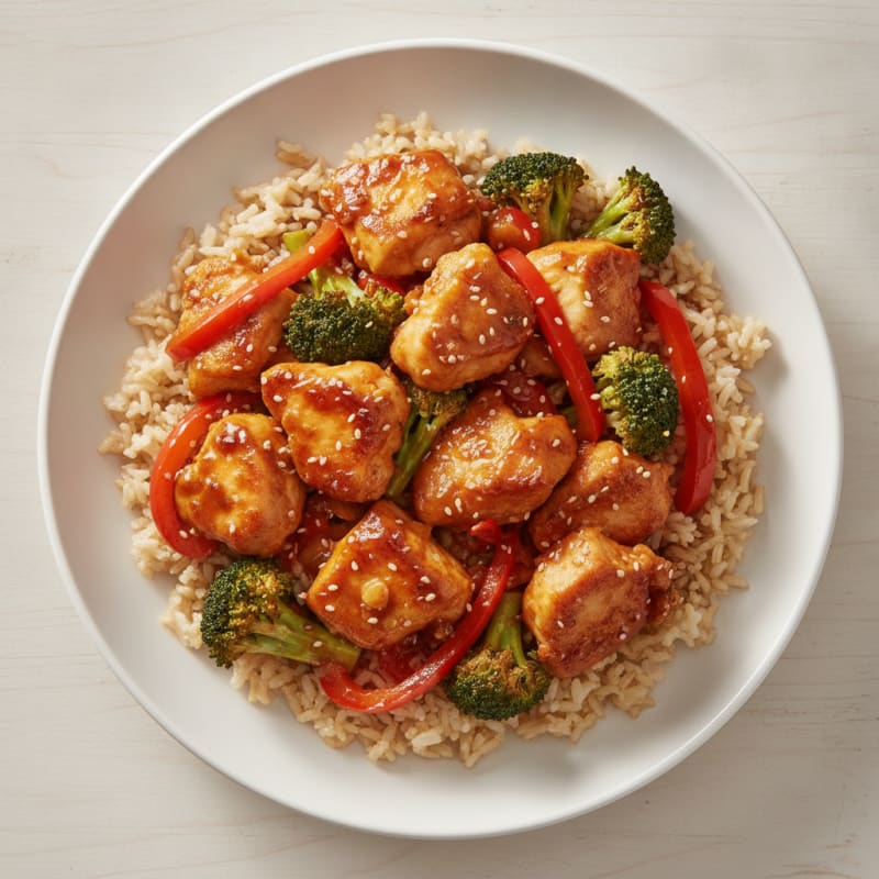 General Tso's Chicken Stir-Fry