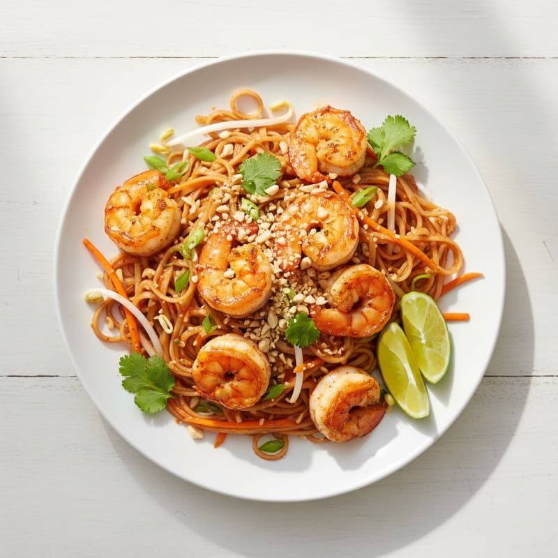 Zesty Chili-Lime Shrimp Pad Thai
