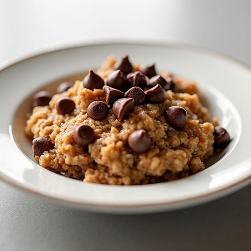 Baked Chocolate Chip Protein Oatmeal