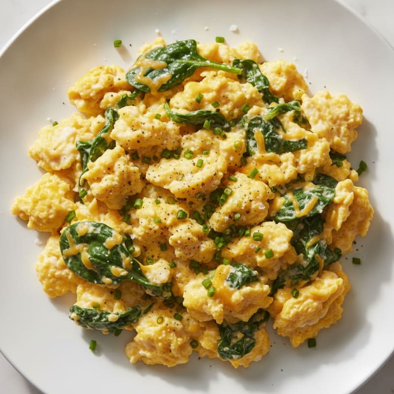 Cheesy Scrambled Eggs