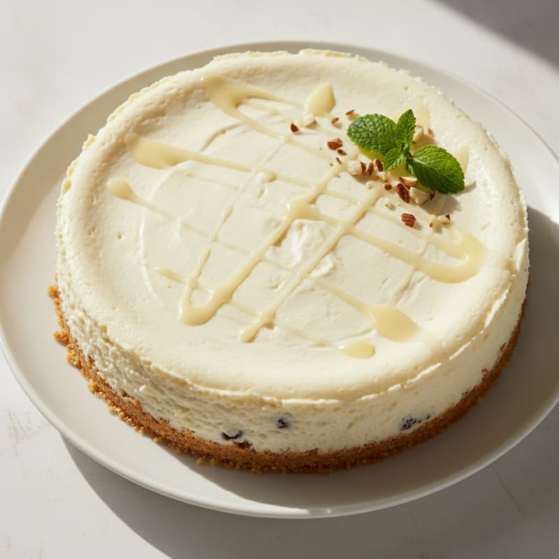 Creamy Greek Yogurt Protein Cheesecake