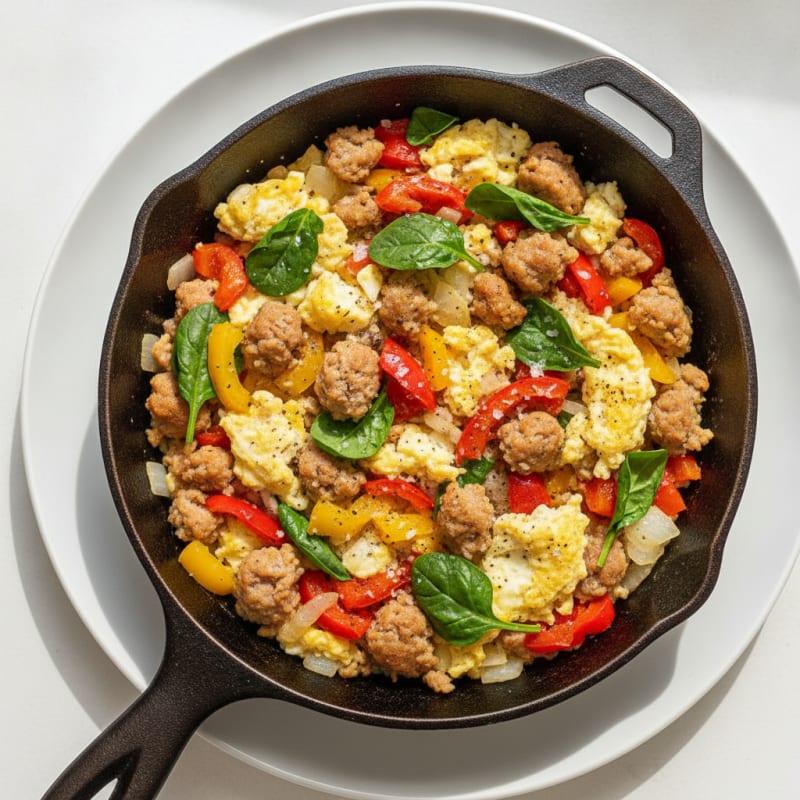 Sausage and Egg Breakfast Skillet