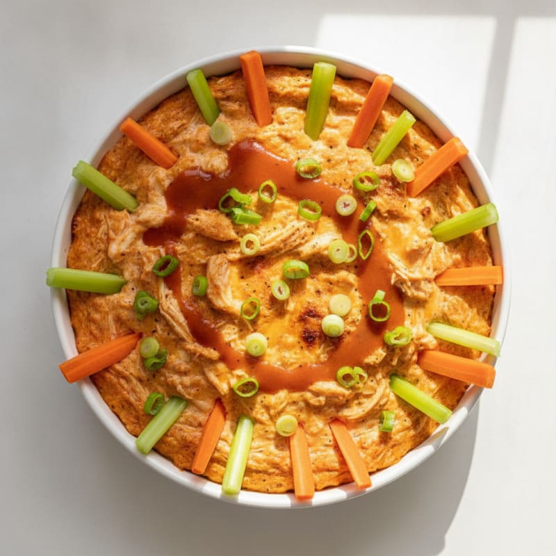 Buffalo Chicken Dip with Cream Cheese