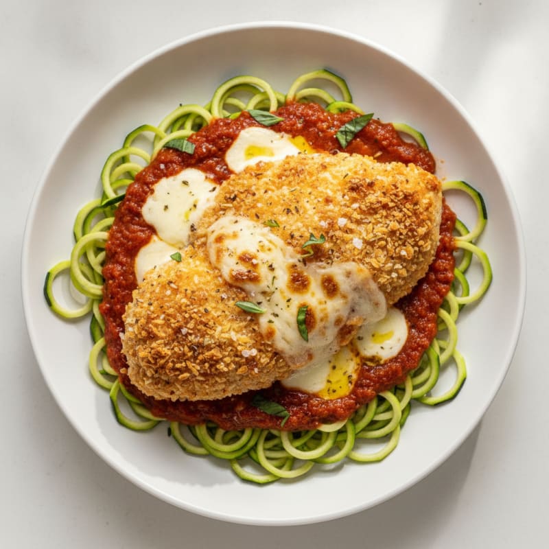 Baked Chicken Parmesan with Marinara