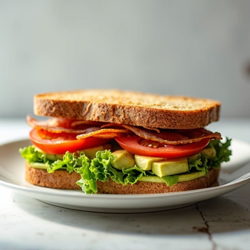 Lean Turkey BLT with Avocado Spread