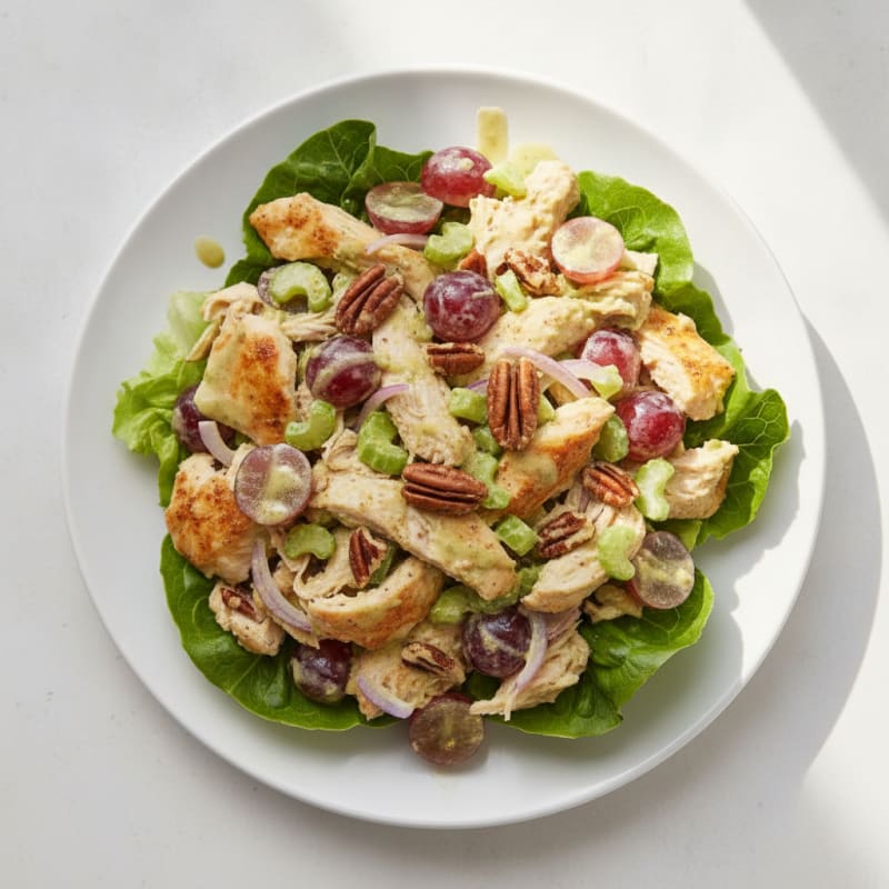 Chicken Salad with Grapes and Pecans