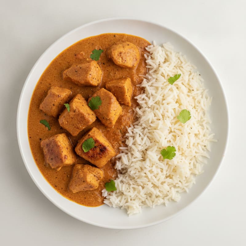 Spiced Butter Chicken with Basmati Rice