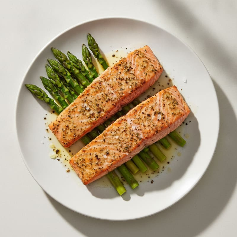 Garlic-Herb Roasted Salmon Fillets