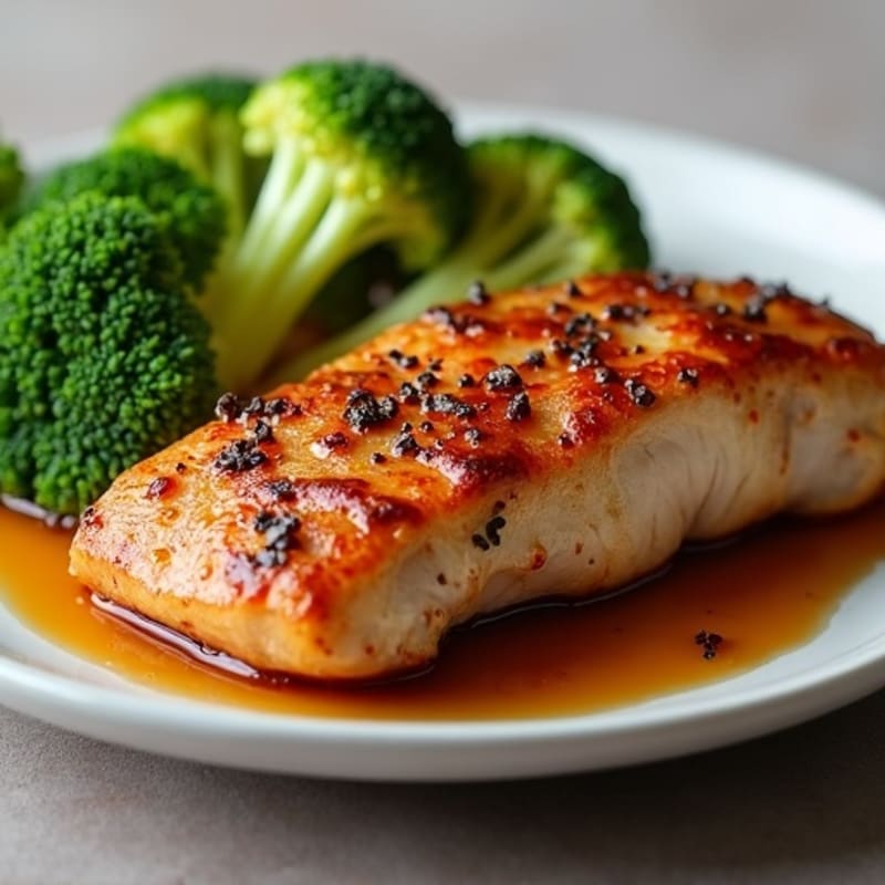 Crispy Roasted Pork with Sweet and Savory Glaze