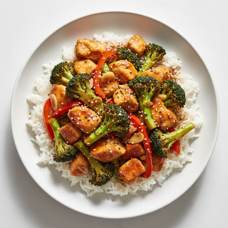 Teriyaki Chicken and Broccoli Stir-Fry