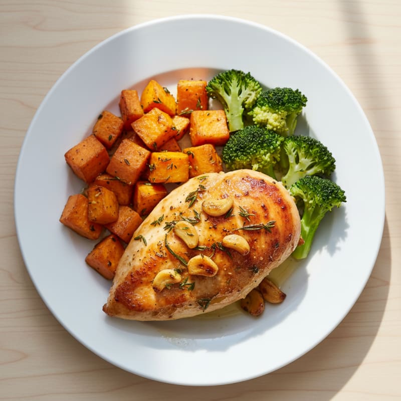 Garlic Herb Roasted Chicken