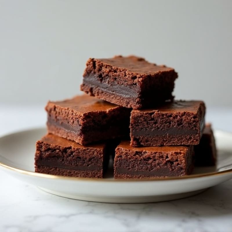 Healthy Fudgy Protein Brownies