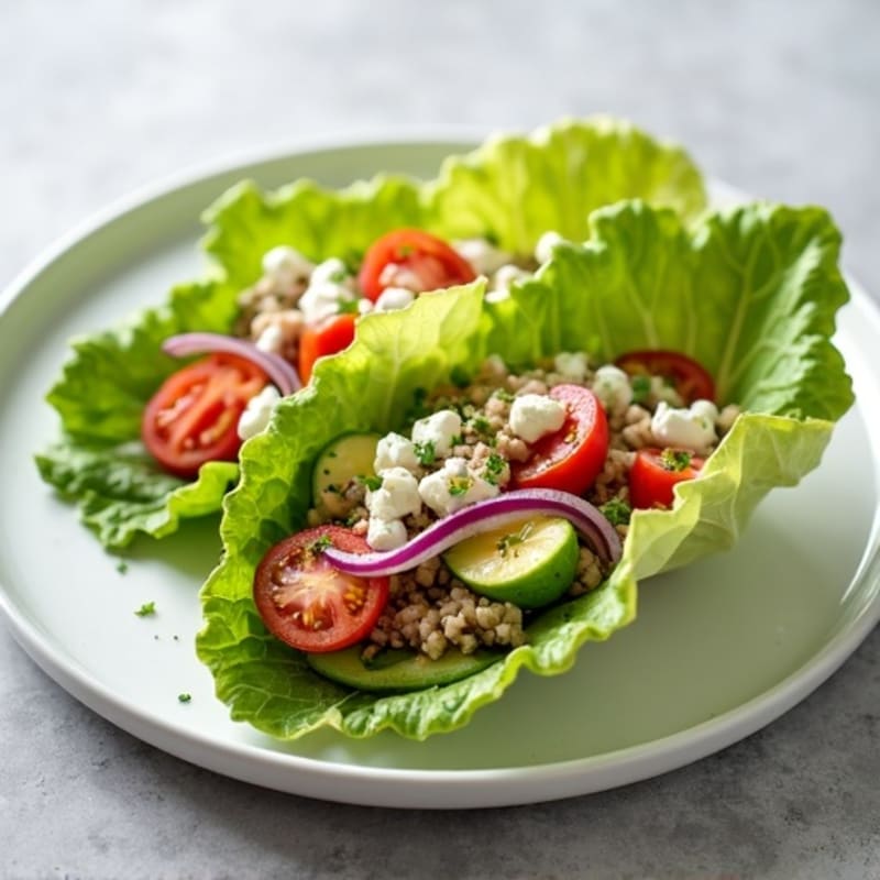 Creamy Avocado Turkey Lettuce Wrap