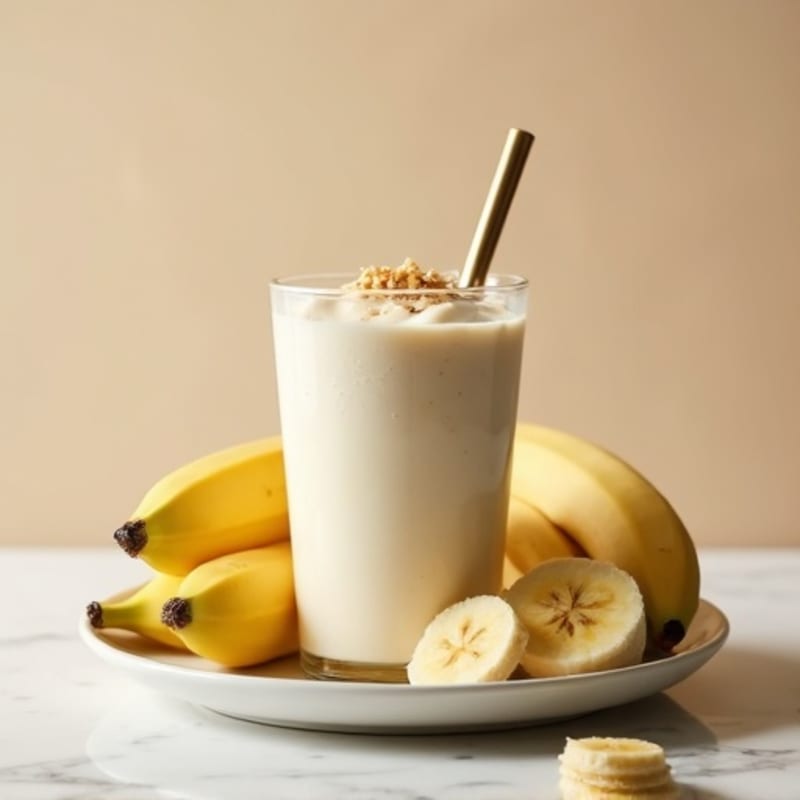 Creamy Banana Protein Smoothie