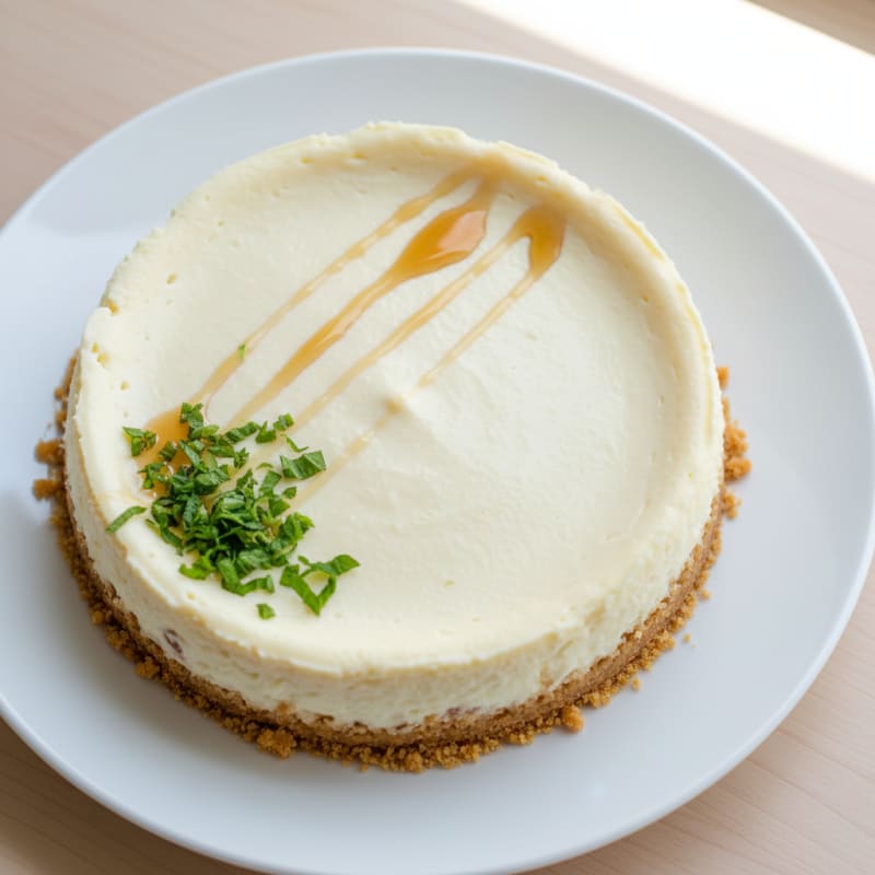 Silky Cottage Cheese Protein Cheesecake