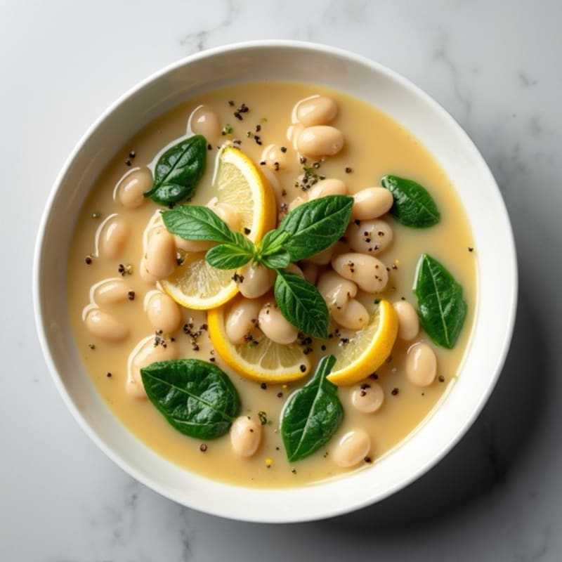 Creamy White Bean and Fennel Stew with Herbs