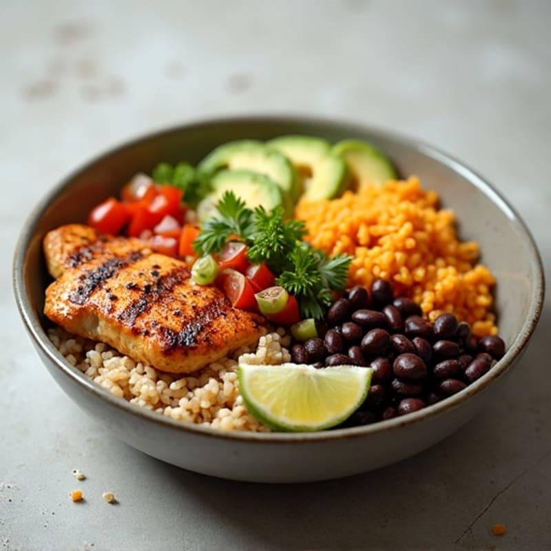 Hearty Black Bean Burrito Bowl