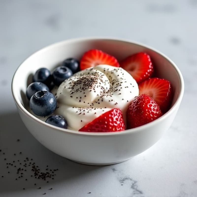 Protein-Packed Berry Greek Yogurt Bowl