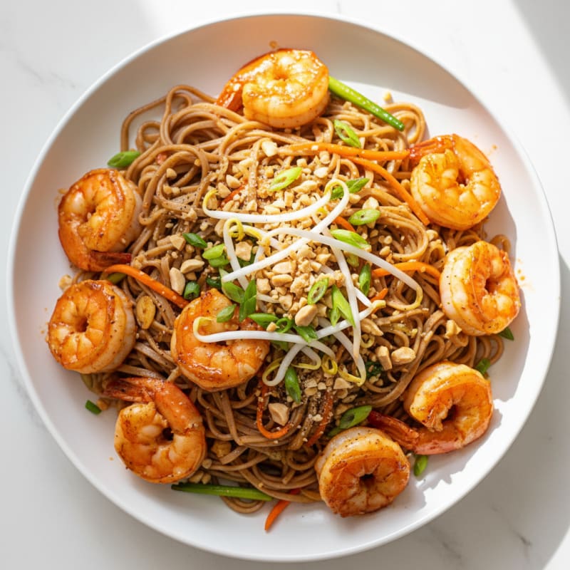 Zesty Chili-Lime Shrimp Pad Thai