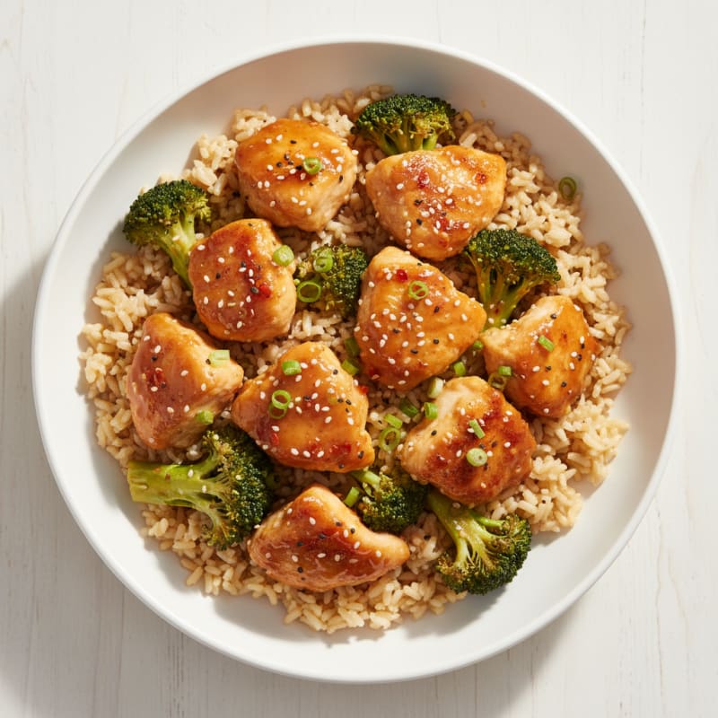 Sweet and Savory General Tso's Chicken
